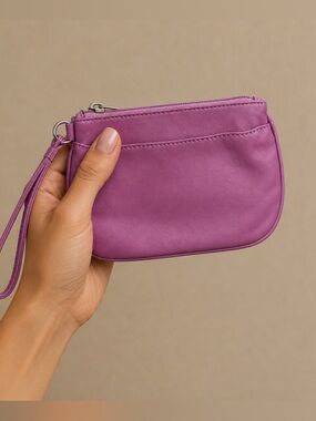 Coach Lilac Wristlet